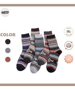 [COMBO 5 Đôi] Tất Thổ Cẩm – Sự Giao Thoa Giữa Truyền Thống và Hiện Đại