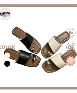 Dép Bản Rộng Móc Ngón Ztown – Tối Giản Nhưng Không Kém Phần Sành Điệu