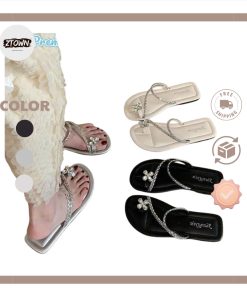 Dép Nữ Đính Đá Ztown – Thanh Lịch & Tỏa Sáng Mọi Bước Chân