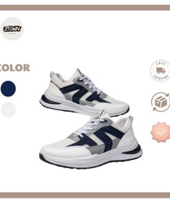 Giày Thể Thao Vải Nam Xanh Xám zTown - FL03